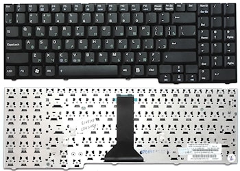 Клавиатура для ноутбука Asus M51, M51A, M51Ta, M51Tr, M51Vr, M51S, M51Se, F7, F7Sr, F7Se, F7Kr, F7L, F7Z, X56, Pro57T черная