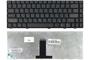 Клавиатура для ноутбука Asus F80, F80H, F80L, F80Q, F80S, F80X, F81, F81S, F83, F83S, F83SE, F83T, F83VF, X82, X82C, X82L, X82Q, X85, X88 черная