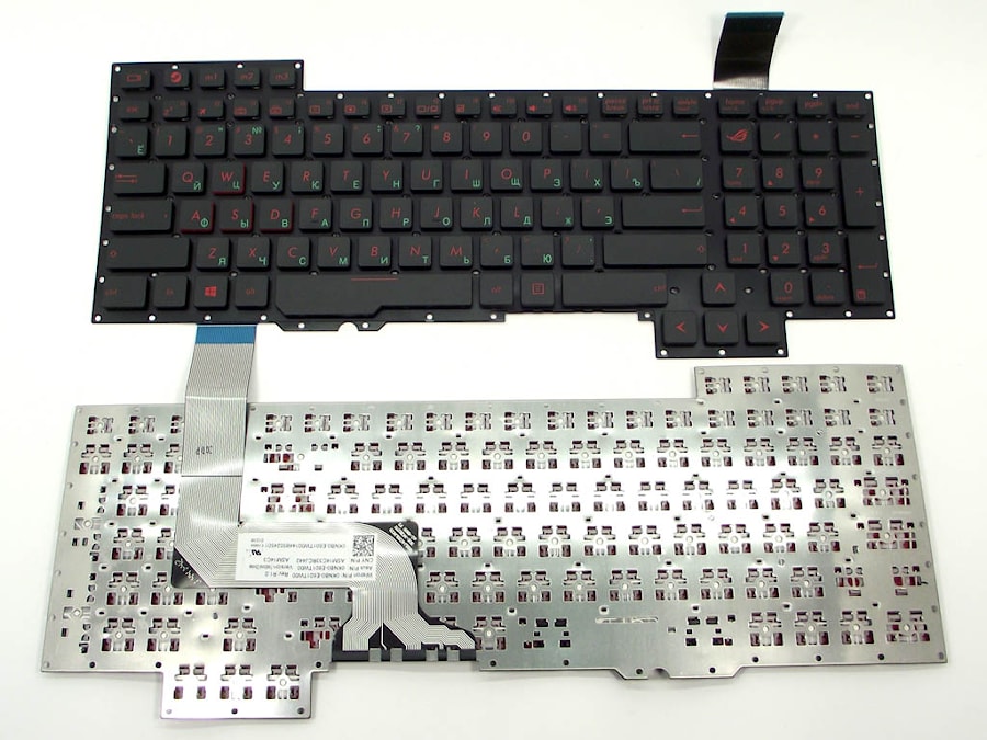 Клавиатура для ноутбука Asus G751, G751JL, G751JM, G751JT, G751JY
