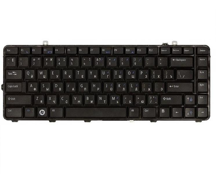 Клавиатура для ноутбука Dell Studio 1535, 1536, 1537, 1555, 1557 черная, с подсветкой