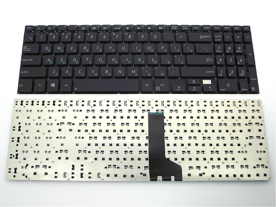 Клавиатура для ноутбука Asus E500, E500C, P500, P500CA черная