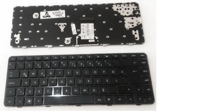 Клавиатура для ноутбука HP Pavilion DM4-2000, DM4-2015DX, DM4-2100 черная, с рамкой