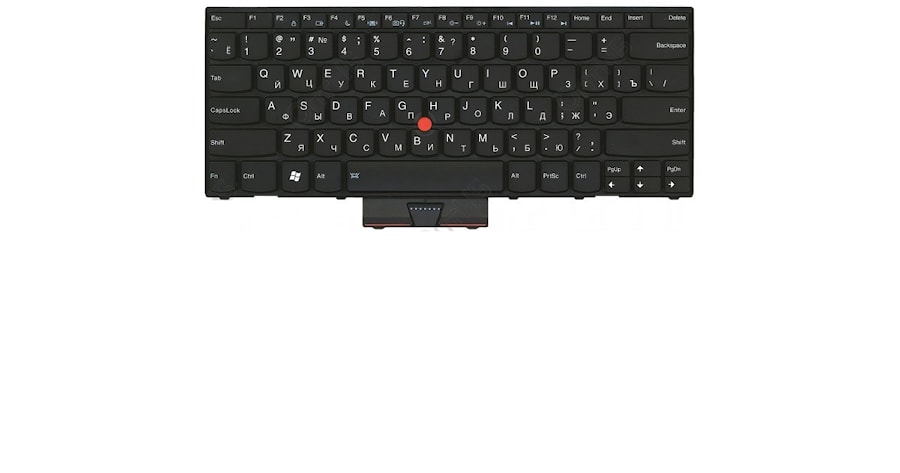 Клавиатура для ноутбука Lenovo ThinkPad X1 черная, с подсветкой, с джойстиком