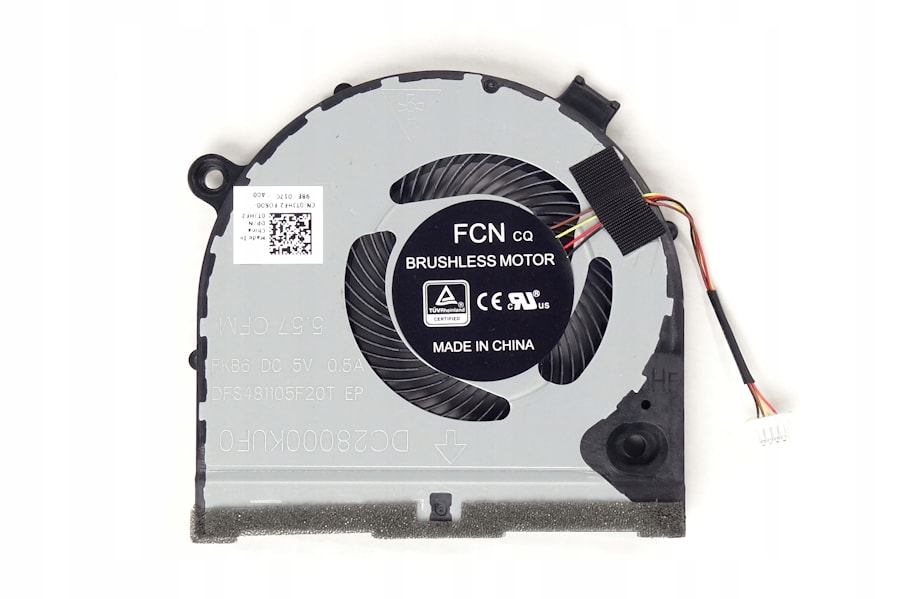 Вентилятор (кулер) для ноутбука Dell Inspiron G3, G3-3579, G3-3779, G5-5587 левый