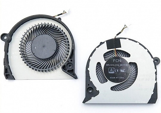 Вентилятор (кулер) для ноутбука Dell Inspiron G7, 15-7000, 15-7577 левый