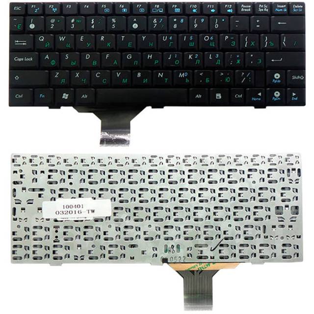 Клавиатура для ноутбука Asus S6, S6Fm, S6F черная  