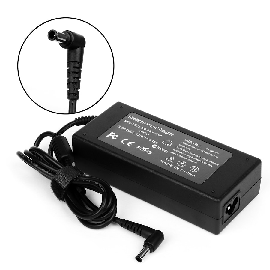 Блок питания (зарядное) для ноутбука Sony 19.5V 6.15A (6.5x4.4mm) 120W. PN: ADP-75UB/A, ADP-75UB/B.