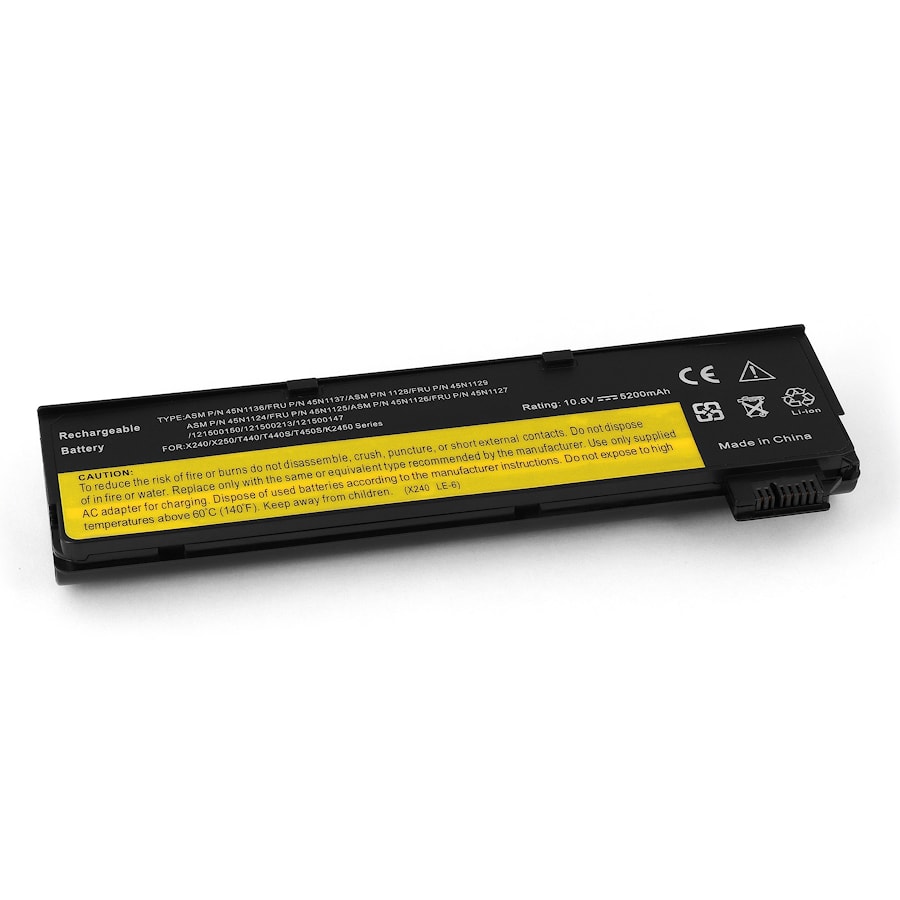 Аккумулятор для ноутбука (батарея) Lenovo ThinkPad X240, T440, T440s, S440, S540 Series. 10.8V 5200mAh PN: 45N1132, 45N1133