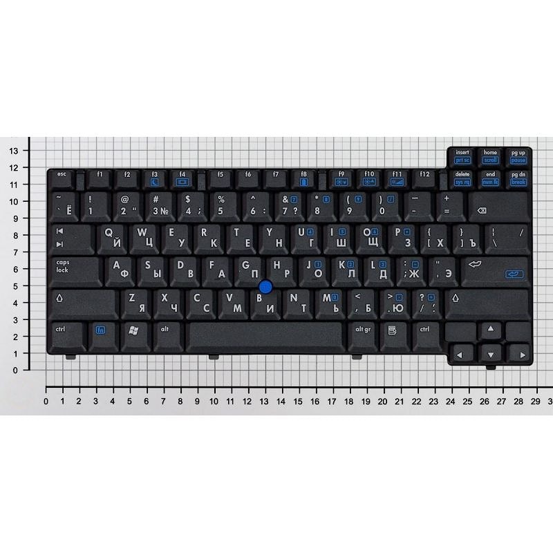 Клавиатура для ноутбука HP Compaq NC8200, NC8230, NX8220, NW8240, NC8400, NC8440 черная