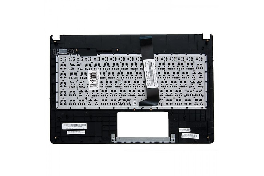 Клавиатура для ноутбука Asus X401 черная, с верхней панелью