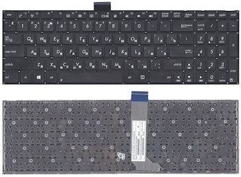 Клавиатура Asus X502, X502CA черная плский Enter