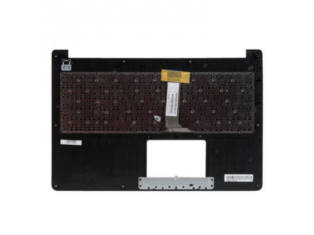 Клавиатура Asus X502, X502CA черная, с черной верхней панелью  