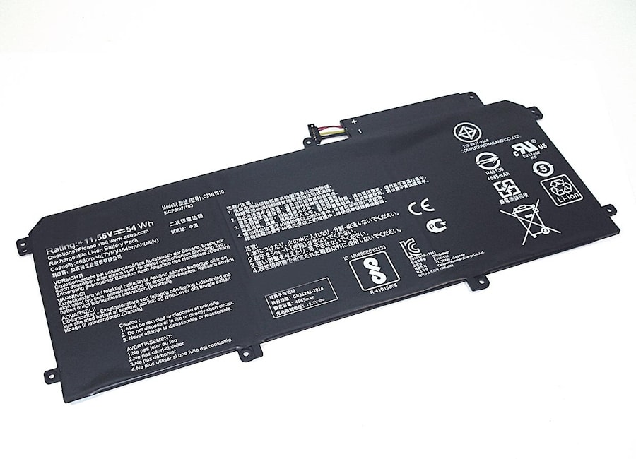 Аккумулятор для Asus UX330CA, (C31N1610), 54Wh, 11.55V