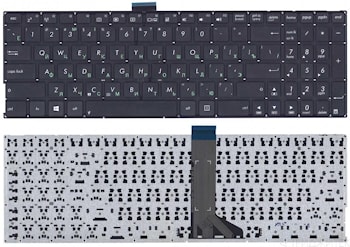 Клавиатура Asus X555L, X553, A555LA, A555LD, A555LN, A555LP, D550, TP550, S550, X750 черная