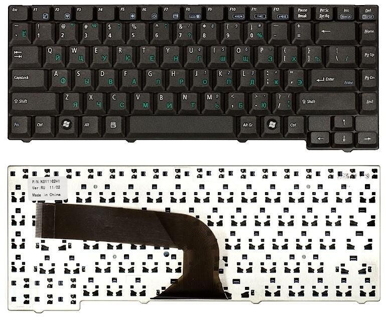 Клавиатура для ноутбука Asus Z94, A9T, A96, X51, X51L, X51R, X51RL, X50 черная