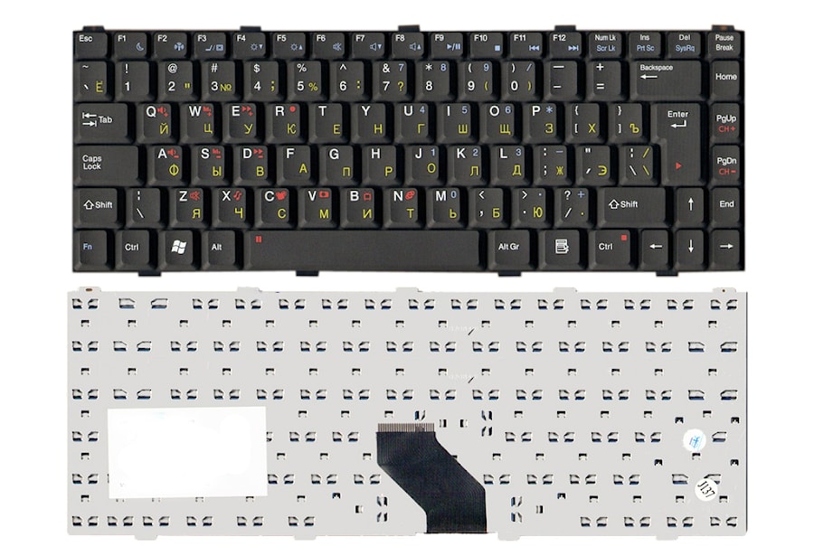 Клавиатура для ноутбука Asus Z96, Z96J, Z96F, S96J, S9, S96J, S96, Z84, Z84F, Z84J, черная