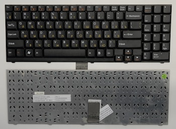 Клавиатура Clevo D700, D900, MP-03753SU-4305L; RoverBook Voyager V750WH, V751L черная