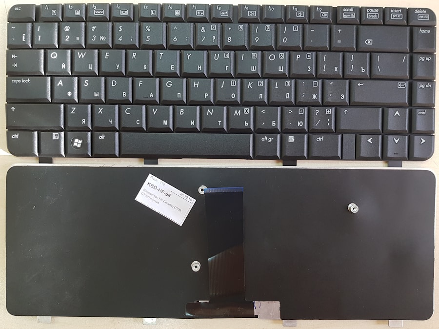 Клавиатура для ноутбука HP Compaq C700, G7000 черная