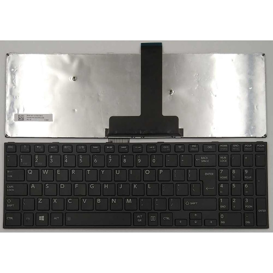 Клавиатура для ноутбука Toshiba Satellite A50-C черная