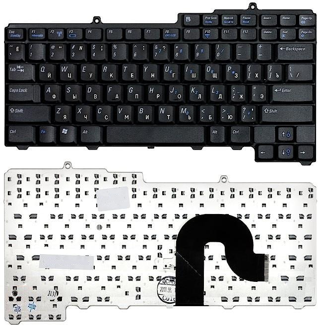 Клавиатура для ноутбука Dell Inspiron 1300, B120, B130, Latitude120L, черная