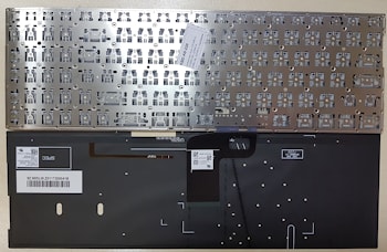 Клавиатура Asus UX560UA, UX560UAK, Q504UA, Q504UAK, Q534UA серебряная, с подсветкой