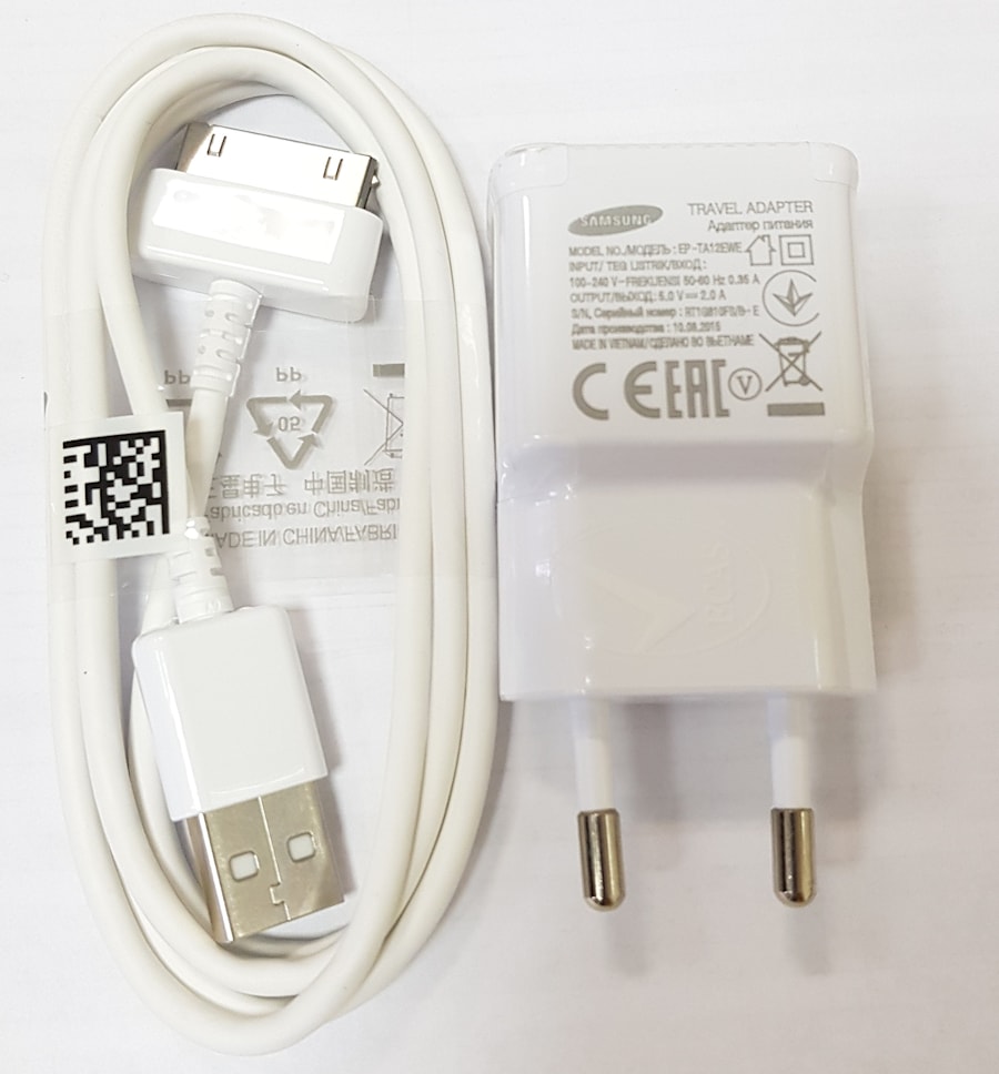Блок питания (зарядное) для планшета Samsung Galaxy Tab 2 10.1 P5100, P5110, 5V, 2A