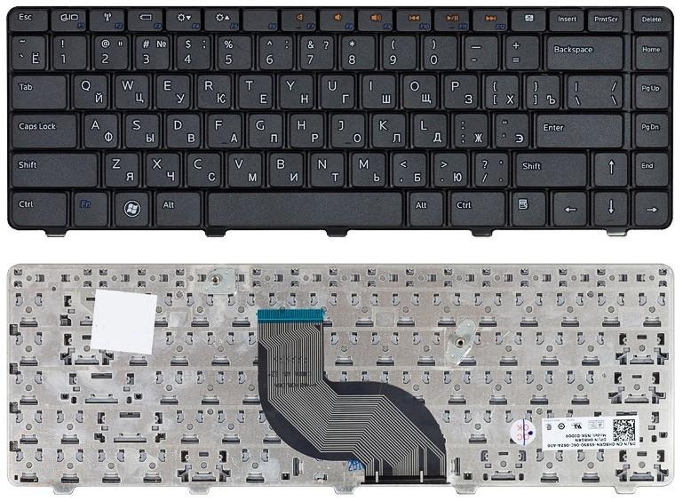 Клавиатура ноутбука Dell Inspiron 14R, N4010, N4030, N5030, M5030 черная  