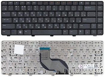 Клавиатура ноутбука Dell Inspiron 14R, N4010, N4030, N5030, M5030 черная