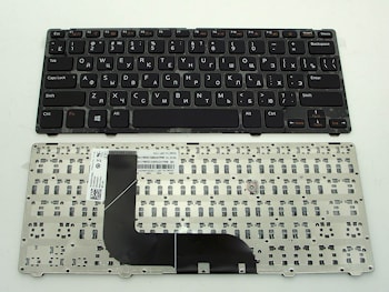 Клавиатура Dell Inspiron 14Z, 14Z-5423, N4110Z, Vostro 3360 черная