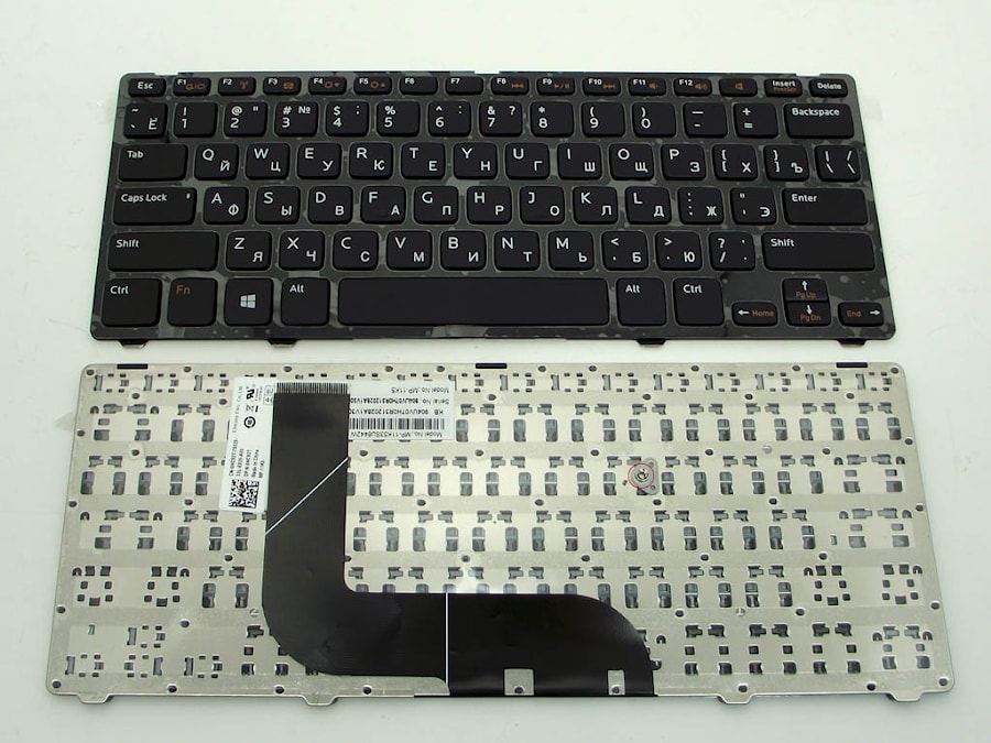 Клавиатура для ноутбука Dell Inspiron 14Z, 14Z-5423, N4110Z, Vostro 3360 черная
