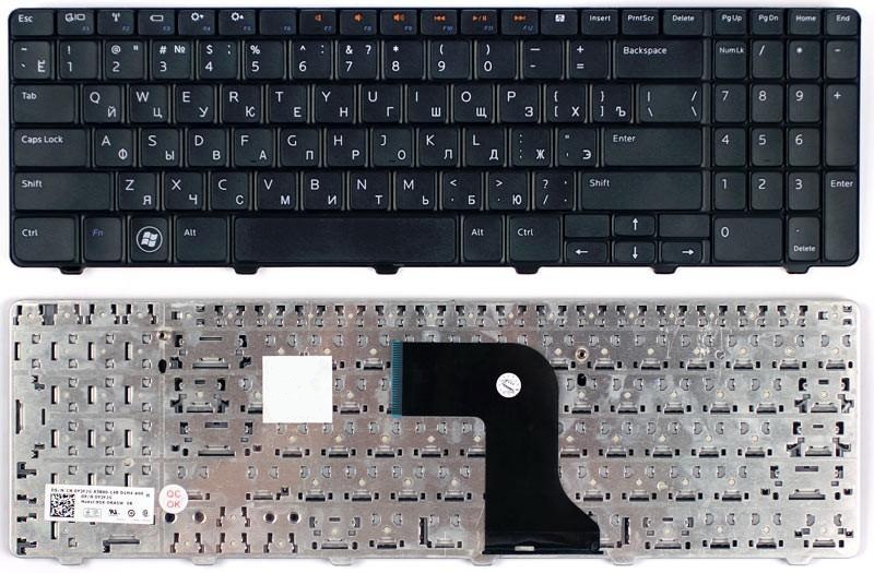 Клавиатура ноутбука Dell Inspiron 15R, N5010 черная  