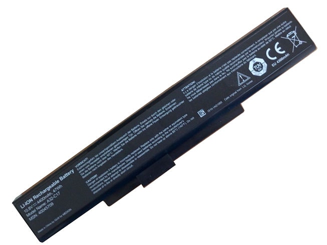 Аккумулятор Medion A41-C17, A42-C17, A32-C17, A32-C15, 4400mAh, 14.4V, ORG
