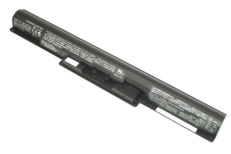 Аккумулятор для Sony 14E, 15E, SVF1421, SVF1521, VGP-BPS35A, 40Wh, 2670mAh, 14.8V