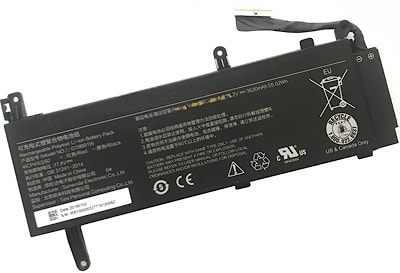 Аккумулятор для Xiaomi 7300HQ, GTX1050, GTX1060, (G15B01W), 55.02Wh, 3620mAh, 15.2V