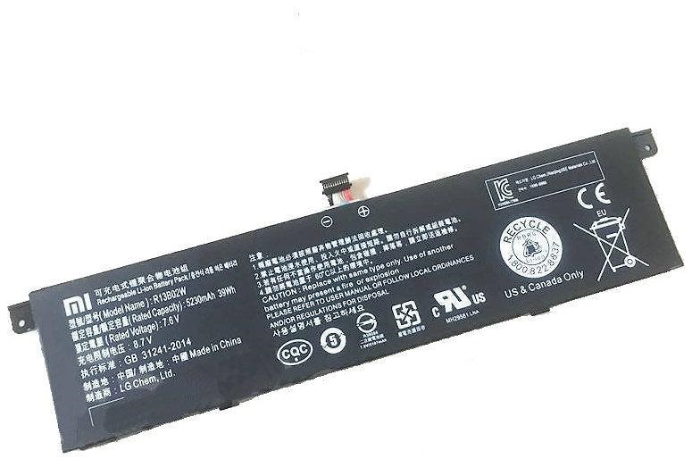 Аккумулятор для Xiaomi Air 13.3, (R13B01W, R13B02W), 39Wh, 5320mAh, 7.6V