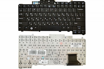 Клавиатура Dell Latitude D620, D630, D820, D830 черная