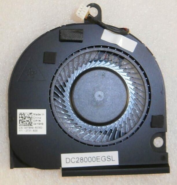 Вентилятор (кулер) для ноутбука Dell Latitude E5550, 4 pins, CPU