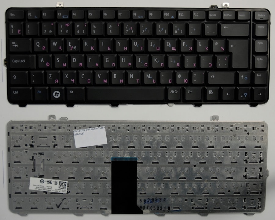 Клавиатура для ноутбука Dell Studio 1535, 1536, 1537, 1555, 1557 черная