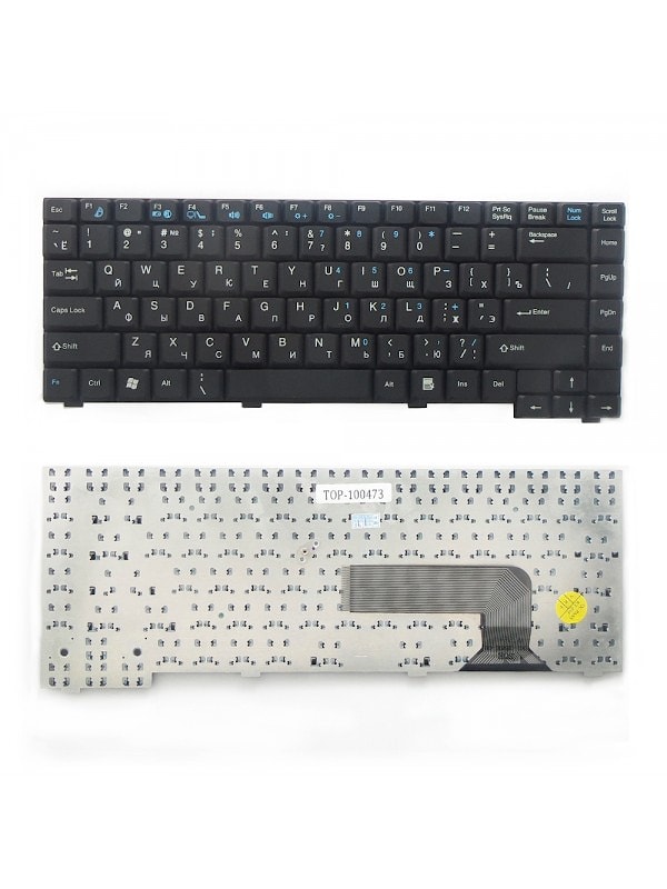 Клавиатура для ноутбука Fujitsu Amilo Pa1510, Pa2510, Pi1505, Pi1510, Pi2515 черная
