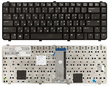Клавиатура HP Compaq 510, 511, 515, 610, 615, CQ510, CQ511, CQ610 черная