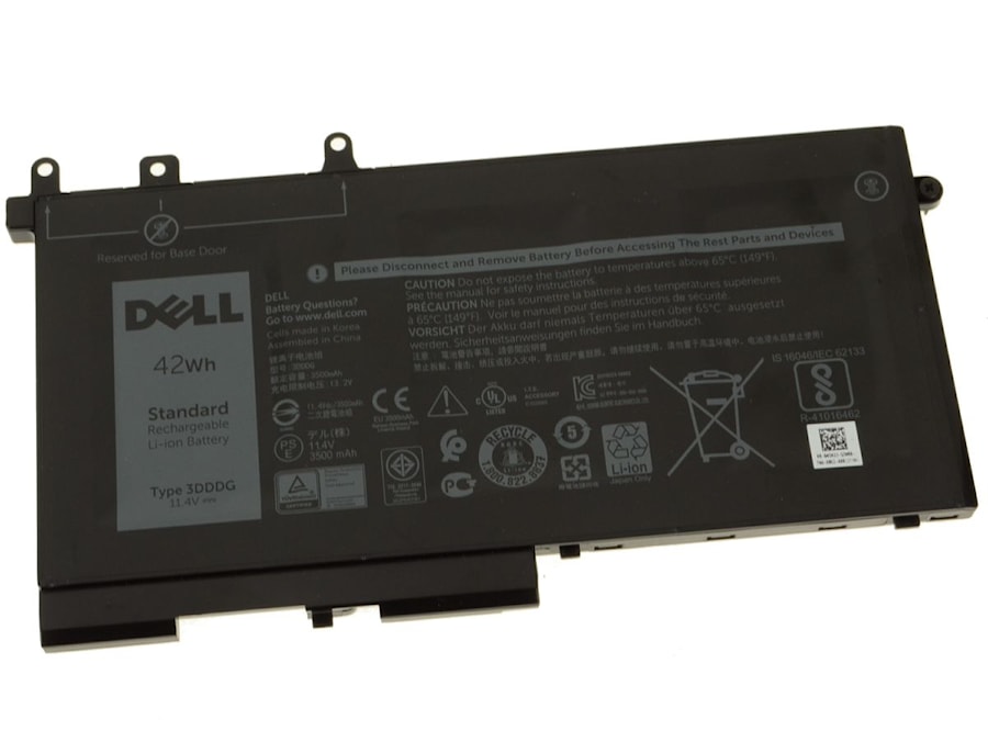Аккумулятор для Dell Latitude E5280, E5480, E5580 (3DDDG), 42Wh, 3500mAh, 11.4V ORG