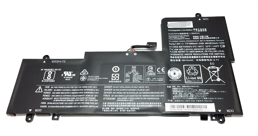 Аккумулятор Lenovo Yoga 710-14isk, 710-15isk (L15L4PC2), 6810mAh, 7.64V, ORG
