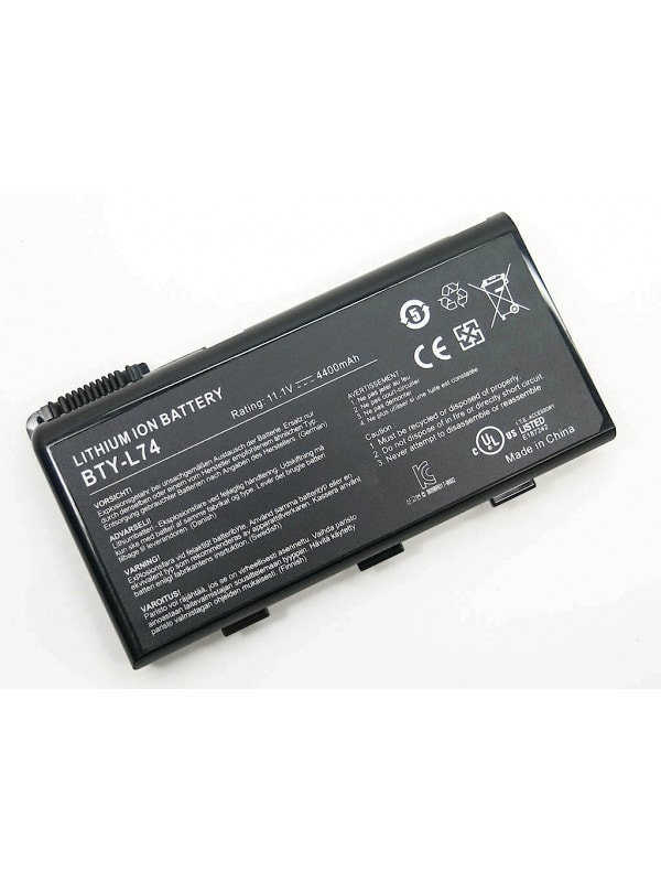Аккумулятор MSI CX620, CX623, (BTY-L74, L74BTY-L75), 4400mAh, 11.1V, ORG