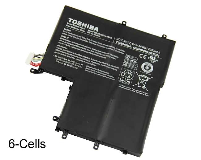 Аккумулятор Toshiba Satellite U800, U840, U845 (pa5065u-1brs), 54Wh, 7.4V, ORG