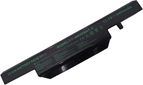 Аккумулятор для Clevo W650BAT-6, DNS 0170724, 0801482, 48.8Wh, 4400mAh, 11.1V
