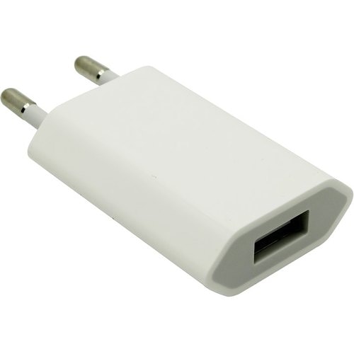 Блок питания (зарядное) Apple USB, 5W для iPhone, iPod (5V, 1A)