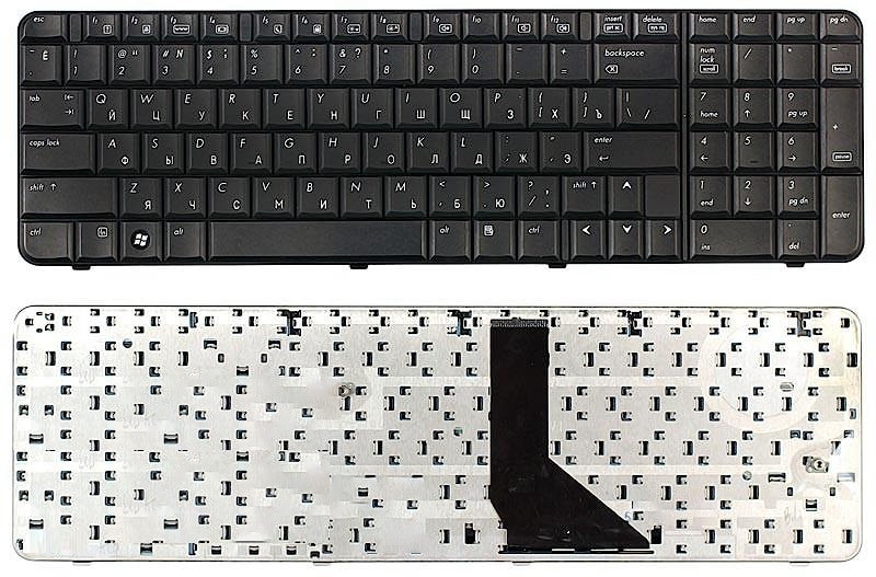 Клавиатура для ноутбука HP Compaq 6820, 6820s черная