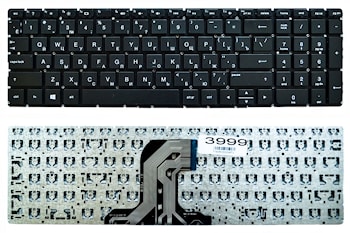 Клавиатура HP Pavilion 15-ay,15-ac,15-af, 250 G4, 255 G4 черная, без рамки