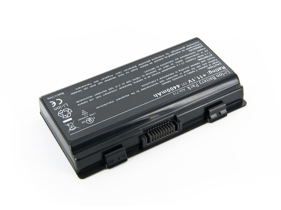 Аккумулятор Asus T12C, T12Er, T12Fg, T12Jg, T12Ug, X51H, X51L, X51R, X51RL, X58, X58C, X58L, X58Le, (A32-X51), 4400mAh, 11.1V, черный