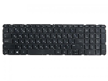 Клавиатура для ноутбука HP Pavilion SleekBook 15-d, черная, без рамки